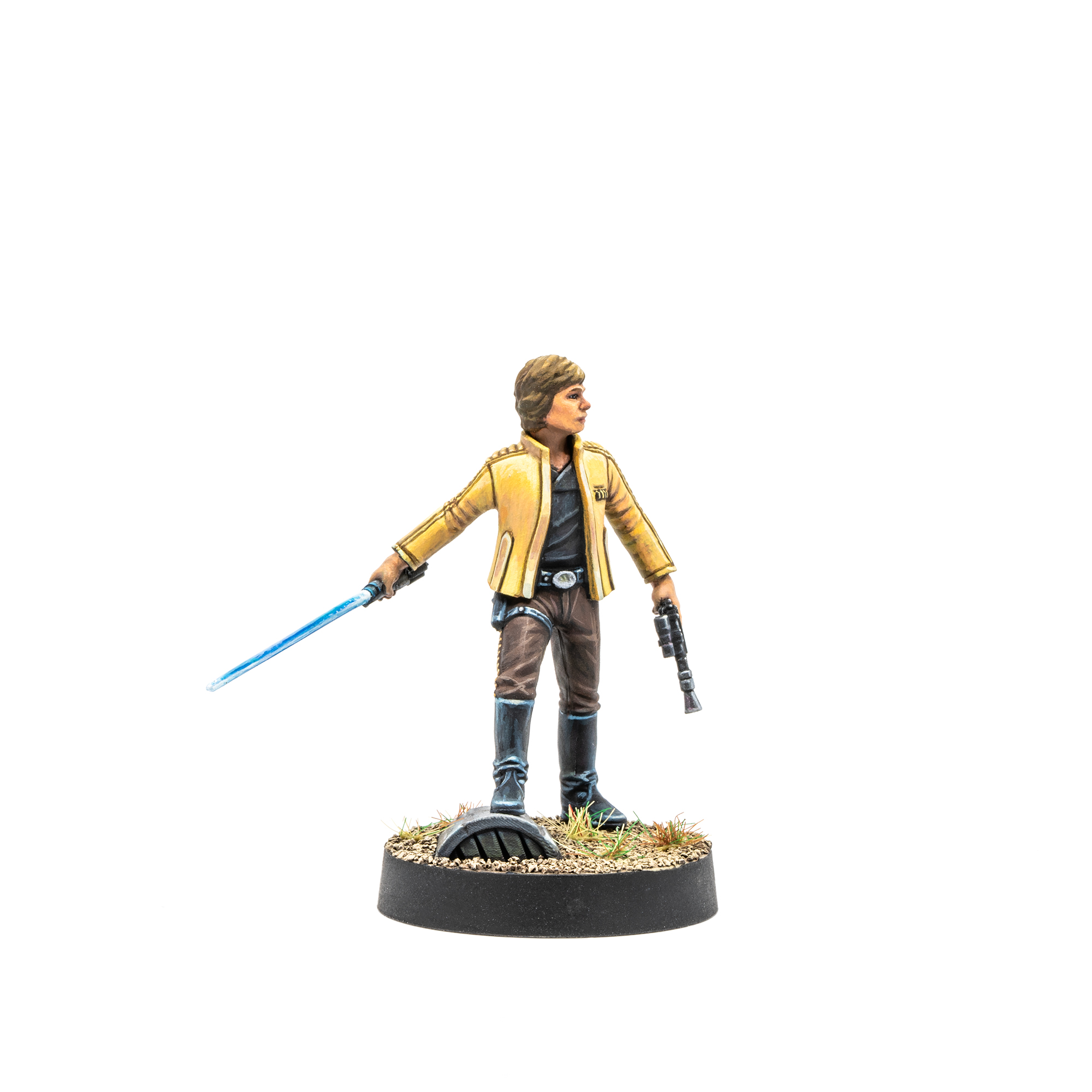 Atomic Mass Games – Star Wars Legion – Extension Han Solo – Miniature à Monter – Cartes De Commandement – Rebelle